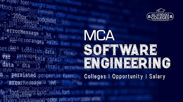 What is MCA software engineering? || Is MCA better than btech? || What are the jobs after MCA?