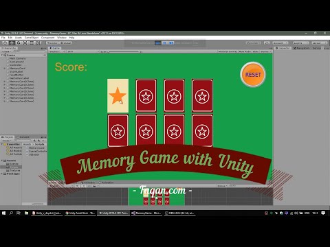 Unity Game Engine & C# Portfolio - MemoryGame