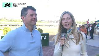 Air Force Red wins the San Simeon Stakes on Saturday, March 8 at Santa Anita Park