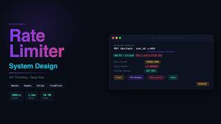 Design a Rate Limiter | System Design Interview