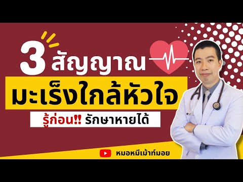3 สัญญาณเตือนโรคมะเร็งใกล้หัวใจ ภัยเงียบที่ควรรู้ | เม้าท์กับหมอหมี #อ๋อมอรรคพันธ์