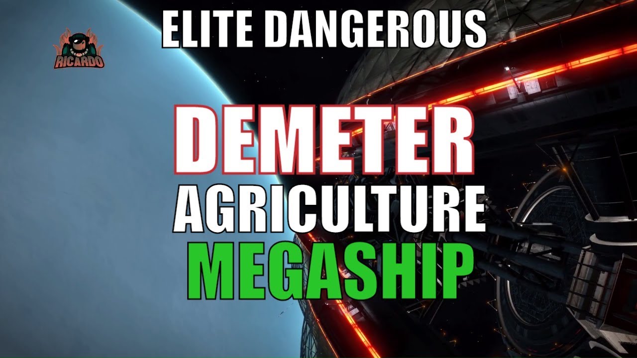 Элита: Опасный класс деметры класса «Сельскохозяйственные суда» в космосе! '