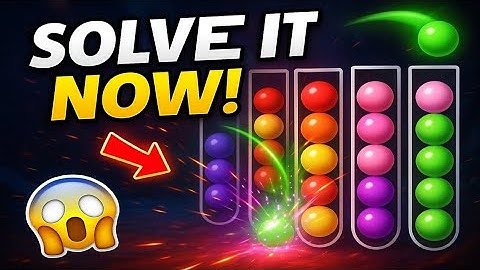 Sorting These Balls is IMPOSSIBLE! Ball Sort Gameplay