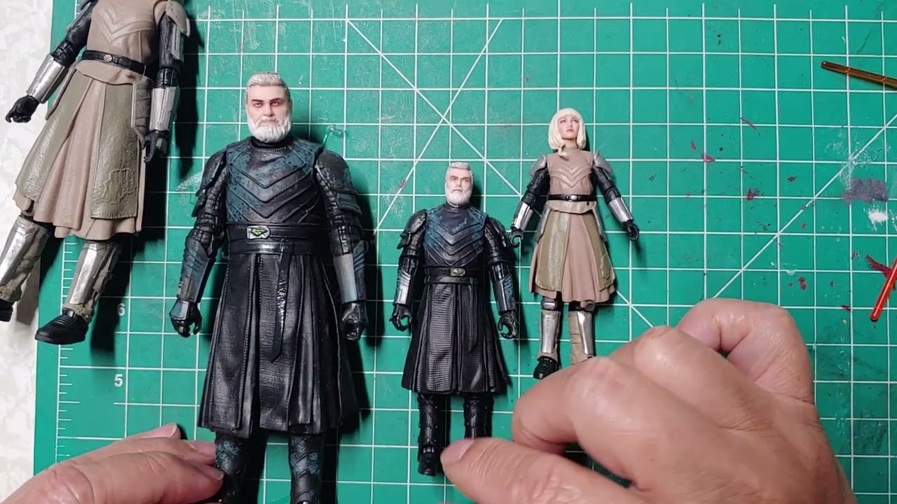 Star Wars Baylan Skoll フィギュア 3.75 ハズブロ Toy Review Star Wars 3.75 Baylan Skoll and Shin Hati - YouTube
