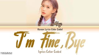 Download Lagu May(메이) Im Fine,Bye (잘지내요,Bye) [Lyrics color coded] Korean Lyrics Color Coded MP3