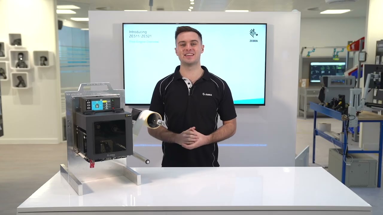 ZEBRA print engine launch event ze511 ze521 - YouTube