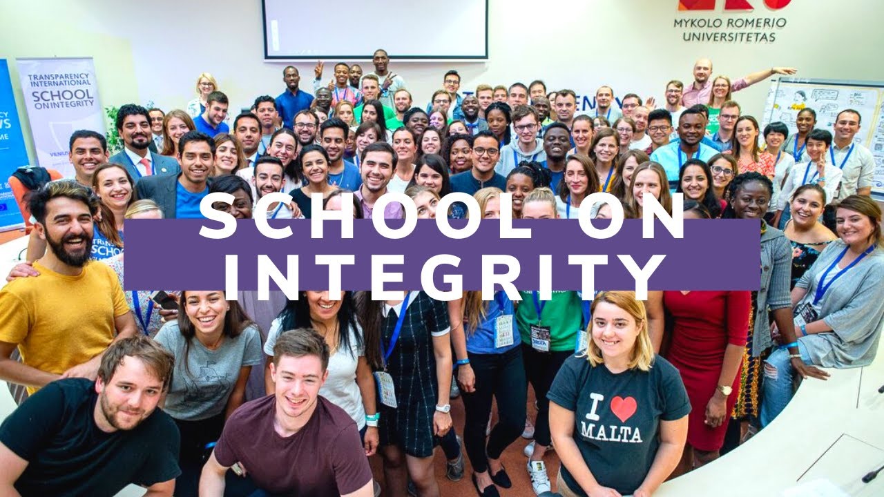 Transparency International School on Integrity 2018 (Vilnius, Lithuania ...