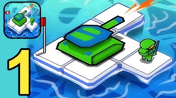 Raft Craft: Ocean War - Gameplay Walkthrough Part 1 Intro,Tutorial ( Android,iOS )