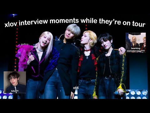 xlov interview moments while they’re on tour