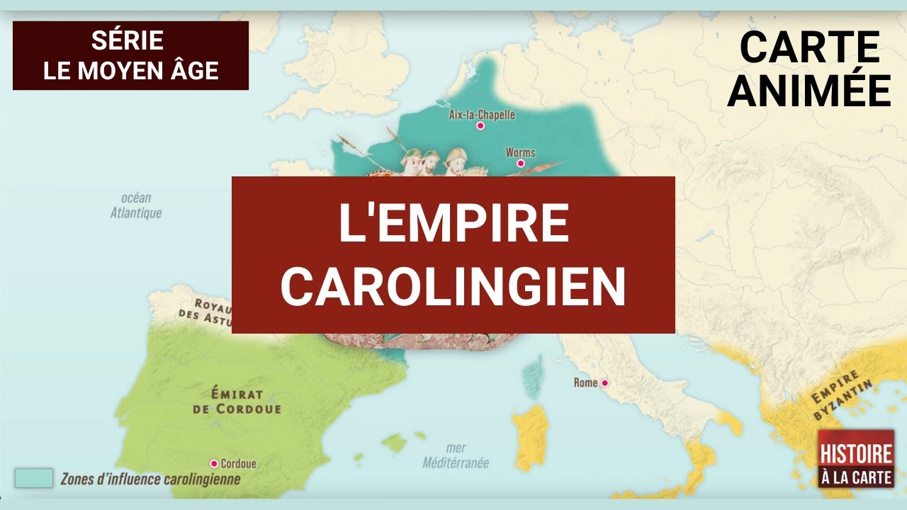Le Moyen Âge : l'empire carolingien en 4 minutes - YouTube