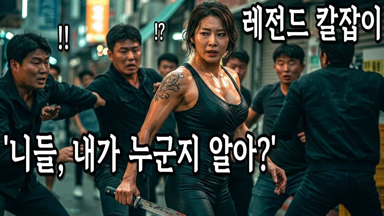 부산 생선가게 김 여사가 야쿠자 레전드 칼잡이었던 과거를 몰랐던 조폭들의 최후