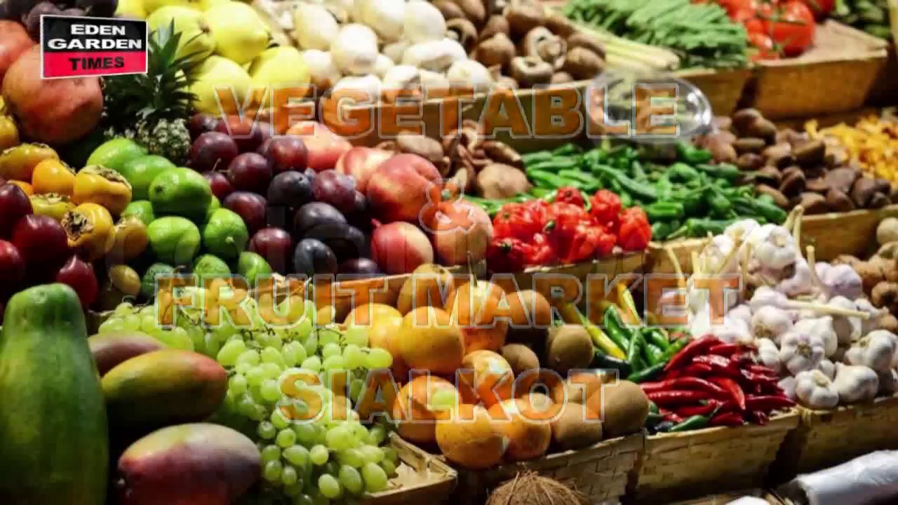 Vegetable Market Sialkot Sabzi Mandi Fruit Market YouTube