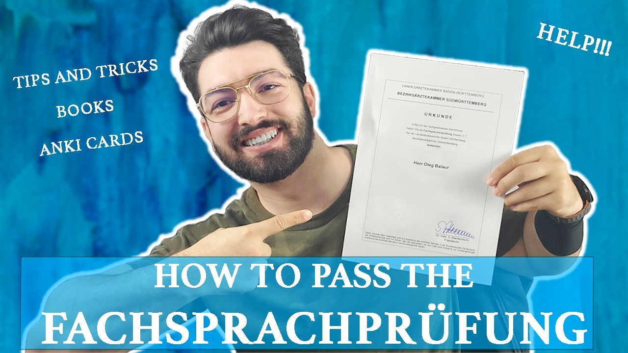 How to PASS the Fachsprachprüfung (FSP) with succes!? | Doctor Oleg