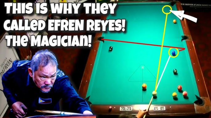 RISING STAR OF USA Thinks He Can Dominate The Great Magician EFREN REYES On  A Hill Hill Match - YouTube