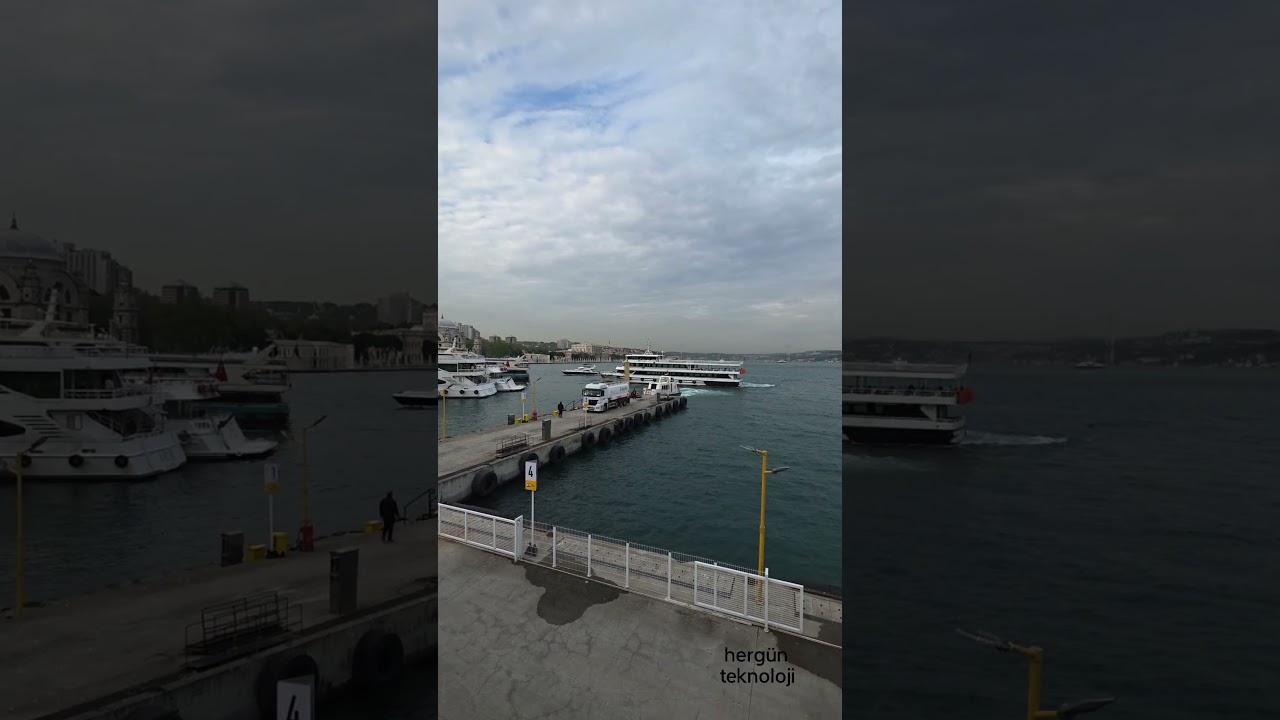 Kabataş İskelesi 🌊Bir tarafta tarih, bir tarafta şehir hayatı.Ve aradan hayat geçiyor.