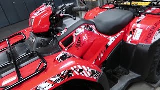 HONDA ATV TAPING