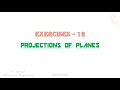 Problem no124 projections of planes engineering drawing by n d bhatt solutions