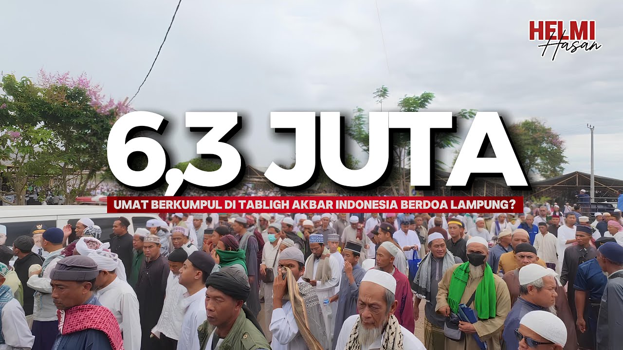 6,3 JUTA UMAT BERDOA UNTUK INDONESIA❓