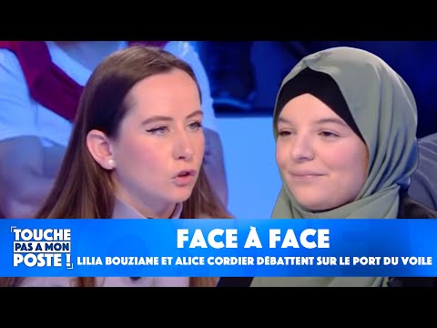 Port du voile : le face-à-face tendu entre Lilia Bouziane et Alice Cordier
