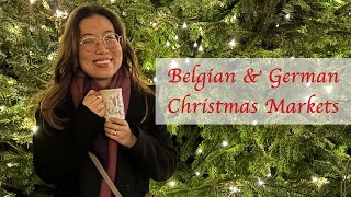 Christmas Markets in Brussels, Cologne, and Frankfurt | Belgian waffle, bratwurst, mulled wine