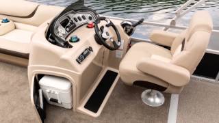 SUN TRACKER Boats 2015 PARTY BARGE 22 DLX and XP3 Pontoon Boats