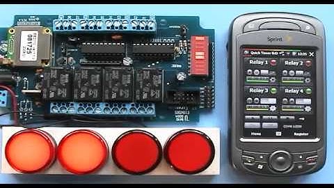Control 4-channel Relay Board with Quick Timer R4X PPC
