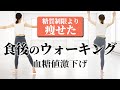 【8分】糖質制限より食後にコレだけで痩せる!血糖値を下げまくる室内ウォーキング