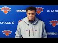 New York Knicks Media Day 2020: Kevin Knox II