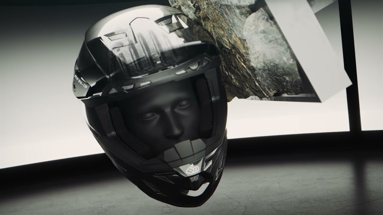 6D Helmets ATR-3 Patriot Helmet  Atomic-Moto