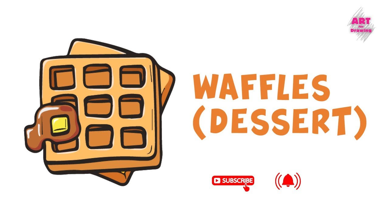 New Sketch Drawing Of A Waffle for Beginner