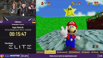 Super Mario 64 [120 Star (Randomizer)] by 360Chrism - #ESAWinter20