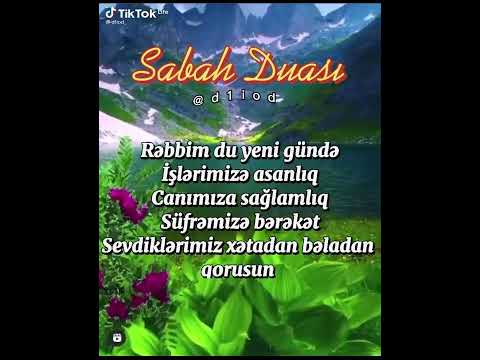 Sabah duası