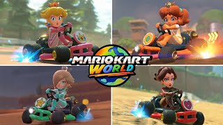 Mario Kart World Online Knockout Tour All Girls In Aero Outfits