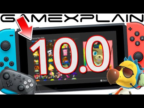 Button Remapping! Nintendo Switch Version 10.0 Update TOUR! (AC:NH Icons, SD Card Transfers & More!)