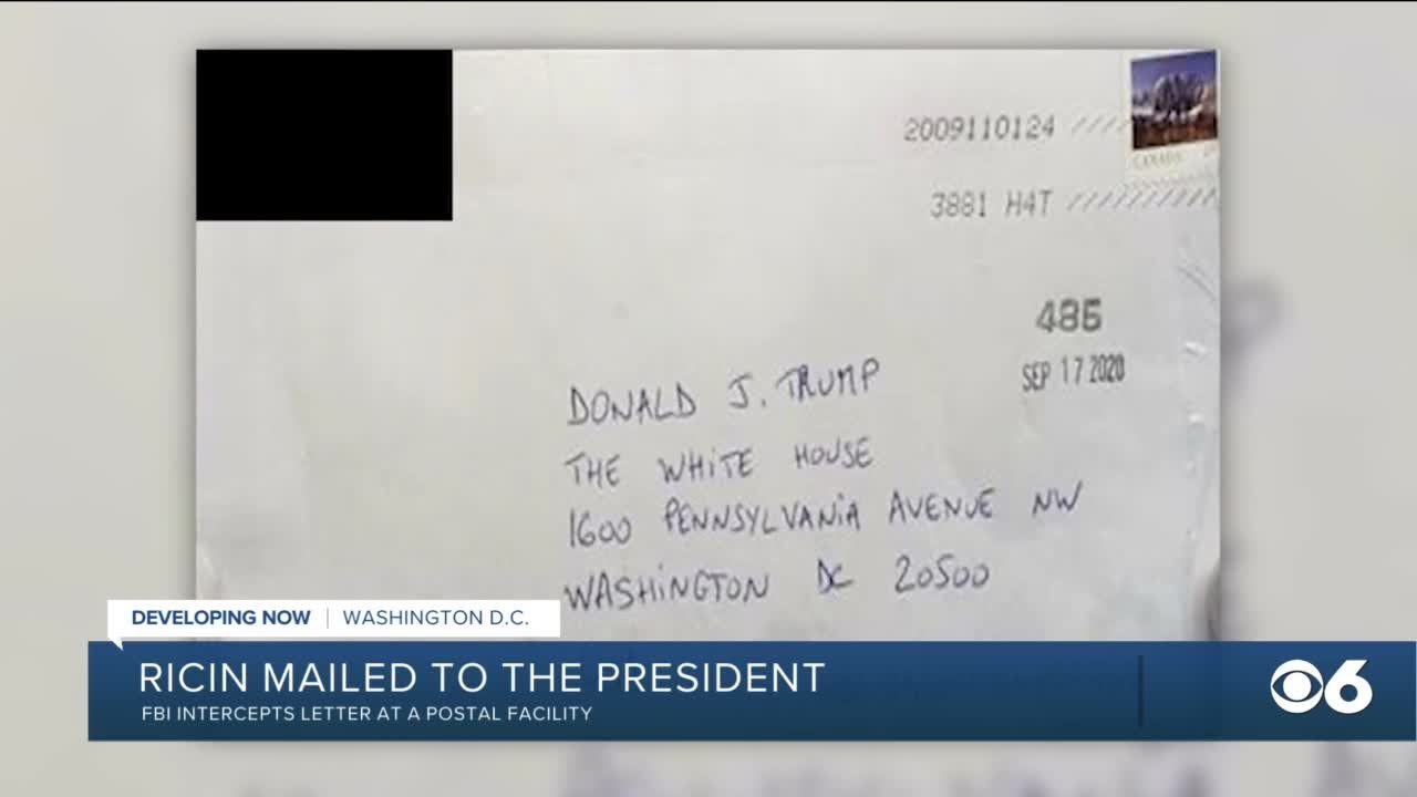 Ricin discovered in mail sent to the White Housell - YouTube