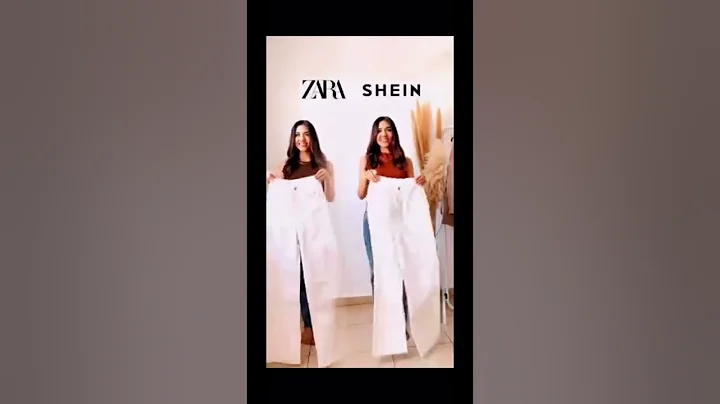 Zara vs Shein 🖤...#shorts #fashion #style #zara #shein
