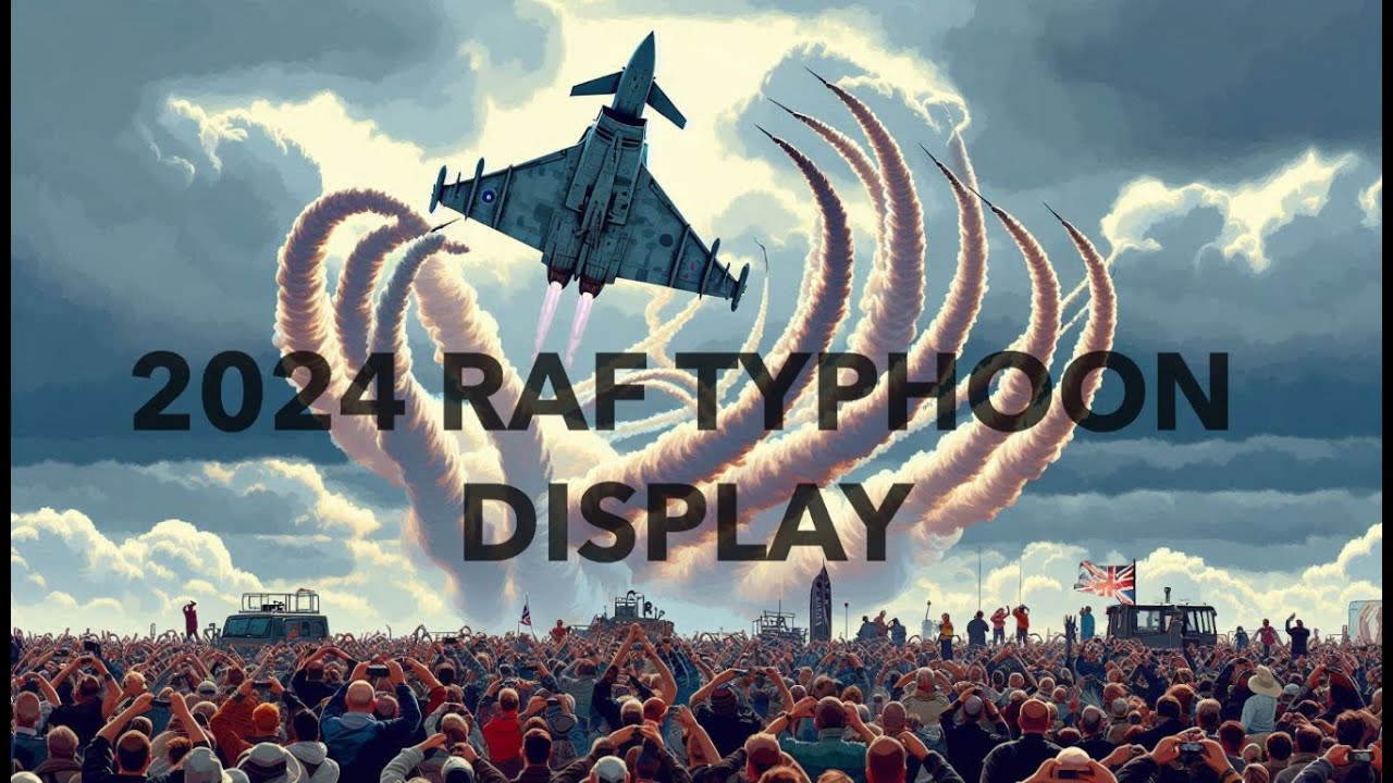 The 2024 RAF Typhoon Display - Cosford 2024