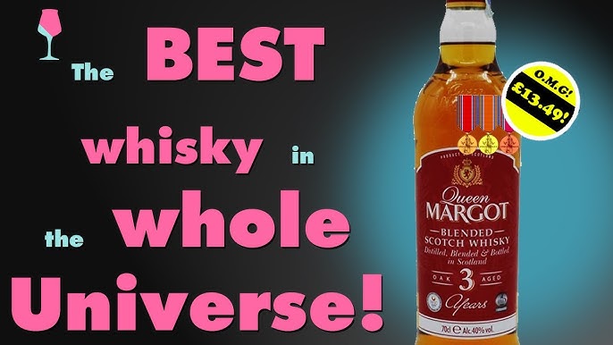 YouTube Margot [Lidl Queen whisky] review 8 year old blended - whisky scotch