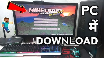 Thumbnail of PC Laptop Me Minecraft Download kaise kare | How to download minecraft game on pc