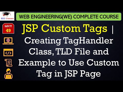 JSP Custom Tags | Creating TagHandler Class, TLD File and Example to Use Custom Tag in JSP Page