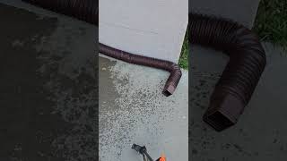 Rain Gutter Downspout Extensions