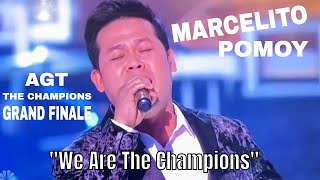 AGT Marcelito Pomoy  - We Are The Champions \/ Champion Unite!