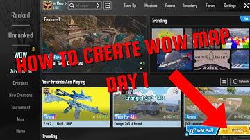 how to create wow map day 1 #pubgmobile #pubgmobile2025 #DollarGaming92 #DollarGaming