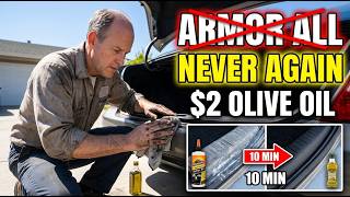 $2 Olive Oil KILLS Armor All on Rubber Seals FOREVER. Detailers PRAY You Never See This