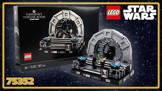 La salle du trône de l'Empereur - 75352 | Review LEGO Star Wars