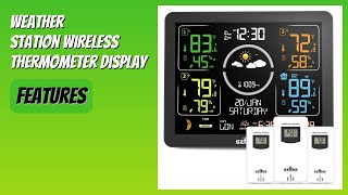REVIEW (2026): Weather Station Wireless Thermometer Display. Features