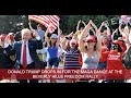 President Donald Trump Joins the MAGA Dance at the Beverly Hills Freedom Rally