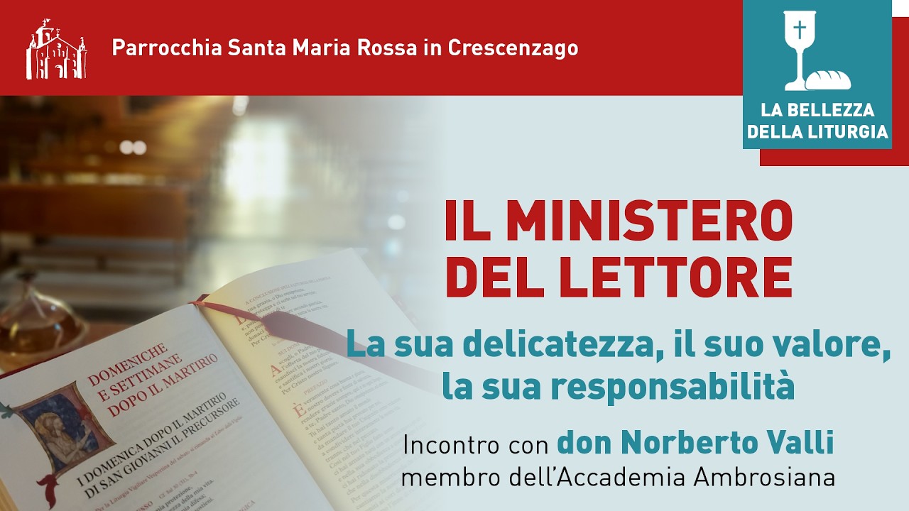 Il ministero del lettore - 5 marzo 2026