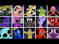 All morphs  all jumpscares new characters in rainbow friends chapter 2 concept roblox