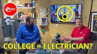 Are you QUALIFIED as an ELECTRICIAN?  Gary shares his advice with an adult retrainer.